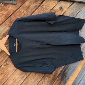 MEC t-shirt black organic cotton short sleeve t XXL